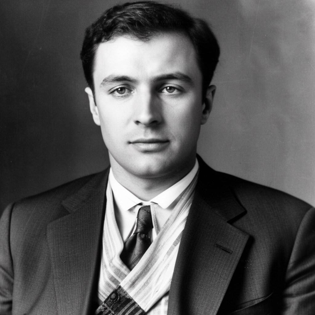 AI-generated illustration of Kote Marjanishvili