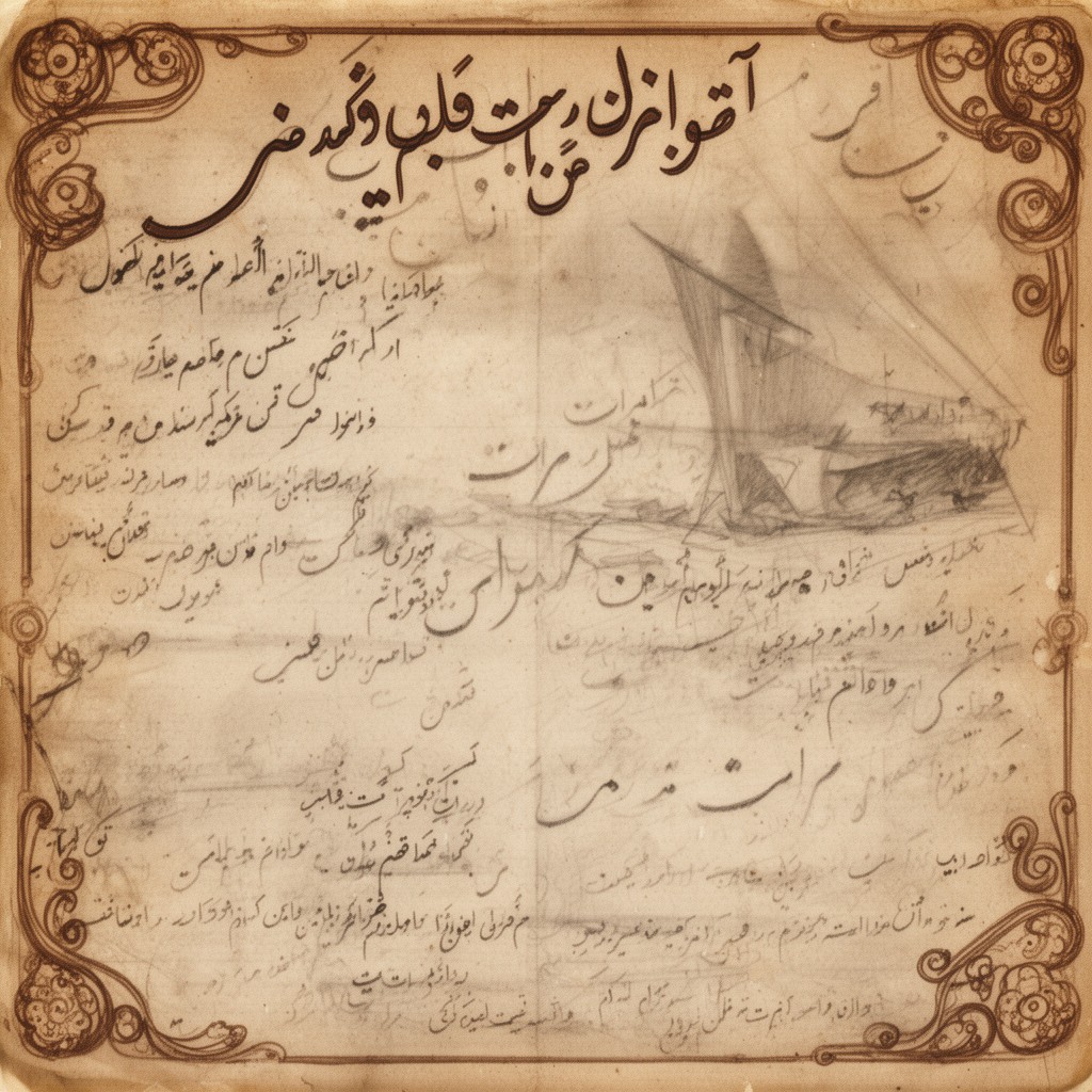 AI-generated illustration of Judeo-Kermani