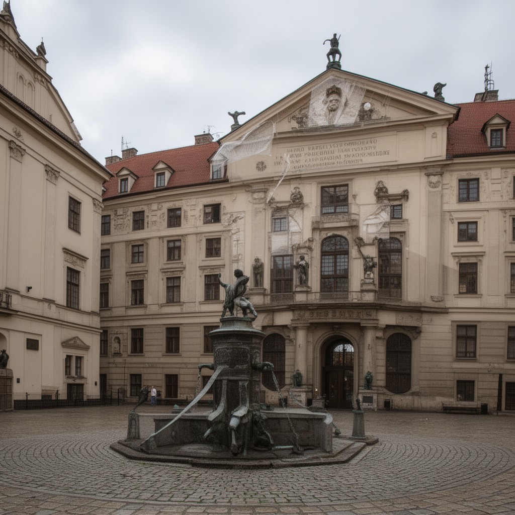 AI-generated illustration of Museum of Kraków