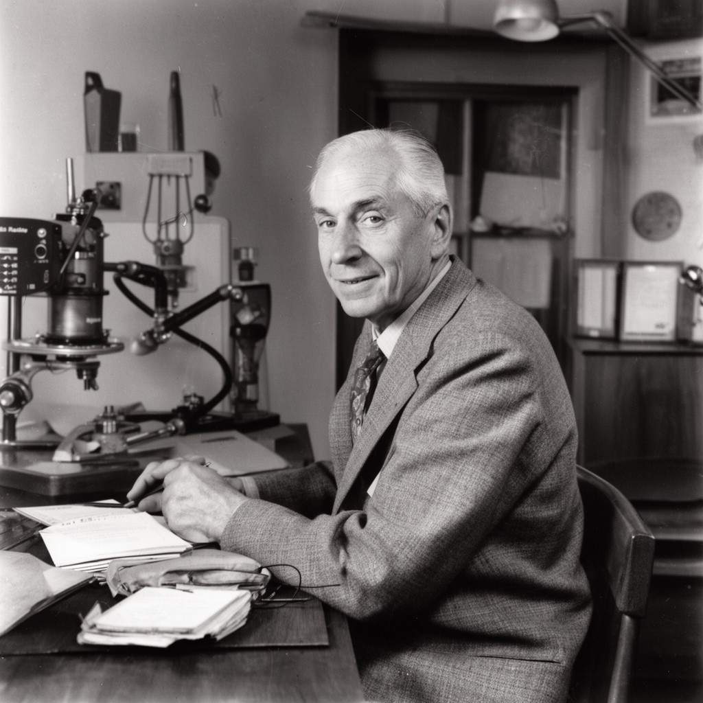 AI-generated illustration of Linus Pauling