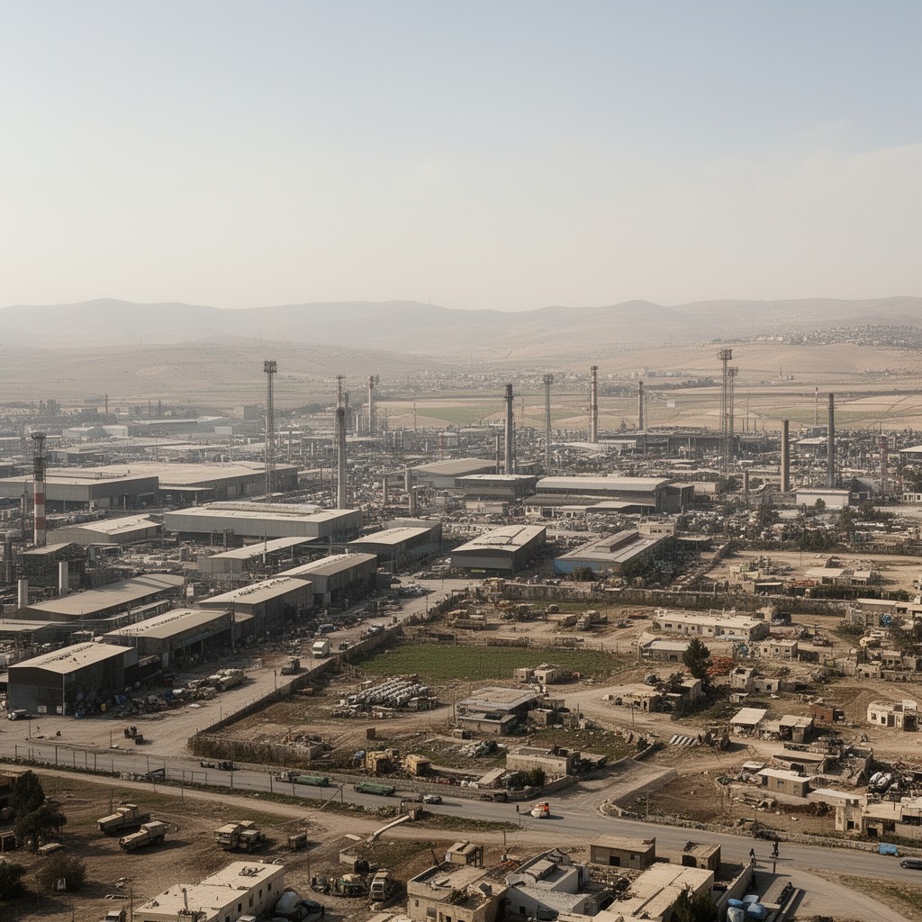 AI-generated illustration of Zarqa