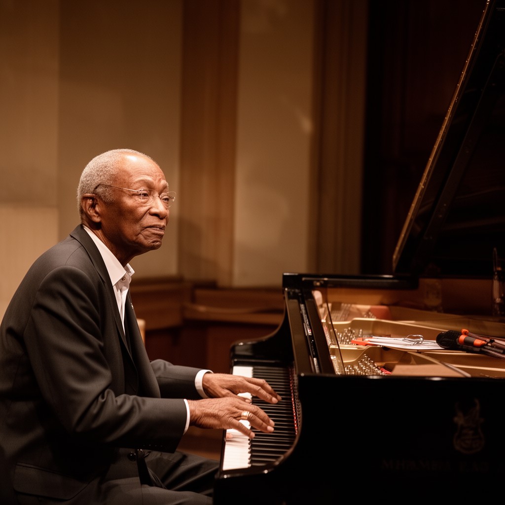 AI-generated illustration of Ahmad Jamal