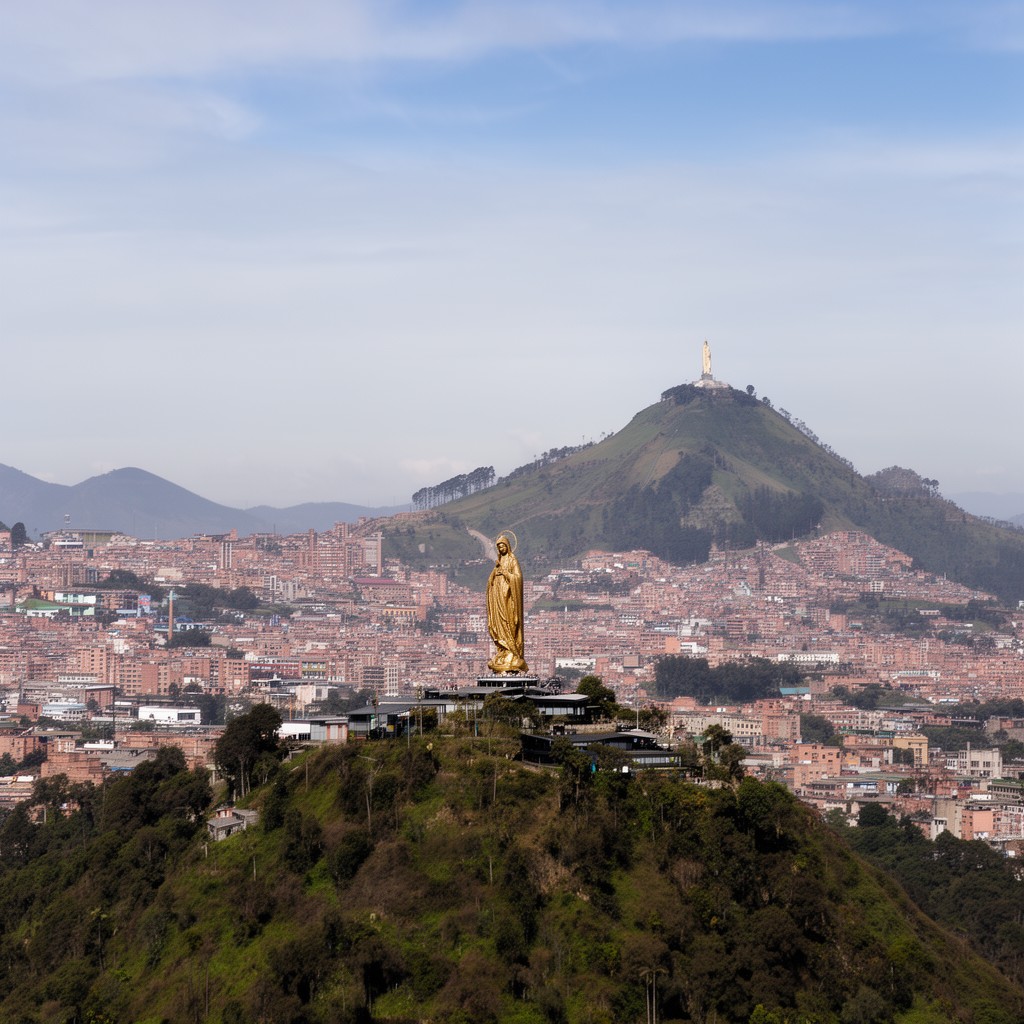 AI-generated illustration of Guadalupe Hill