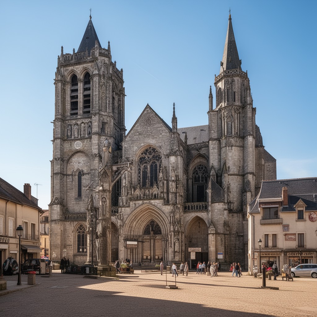 AI-generated illustration of Cathédrale Notre-Dame-de-Tulle