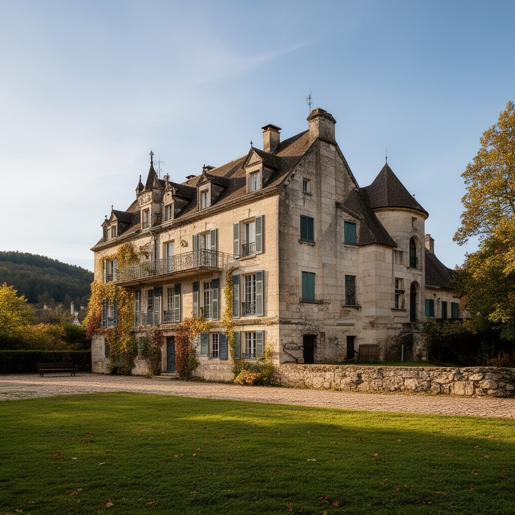 AI-generated illustration of Maison de Loyac