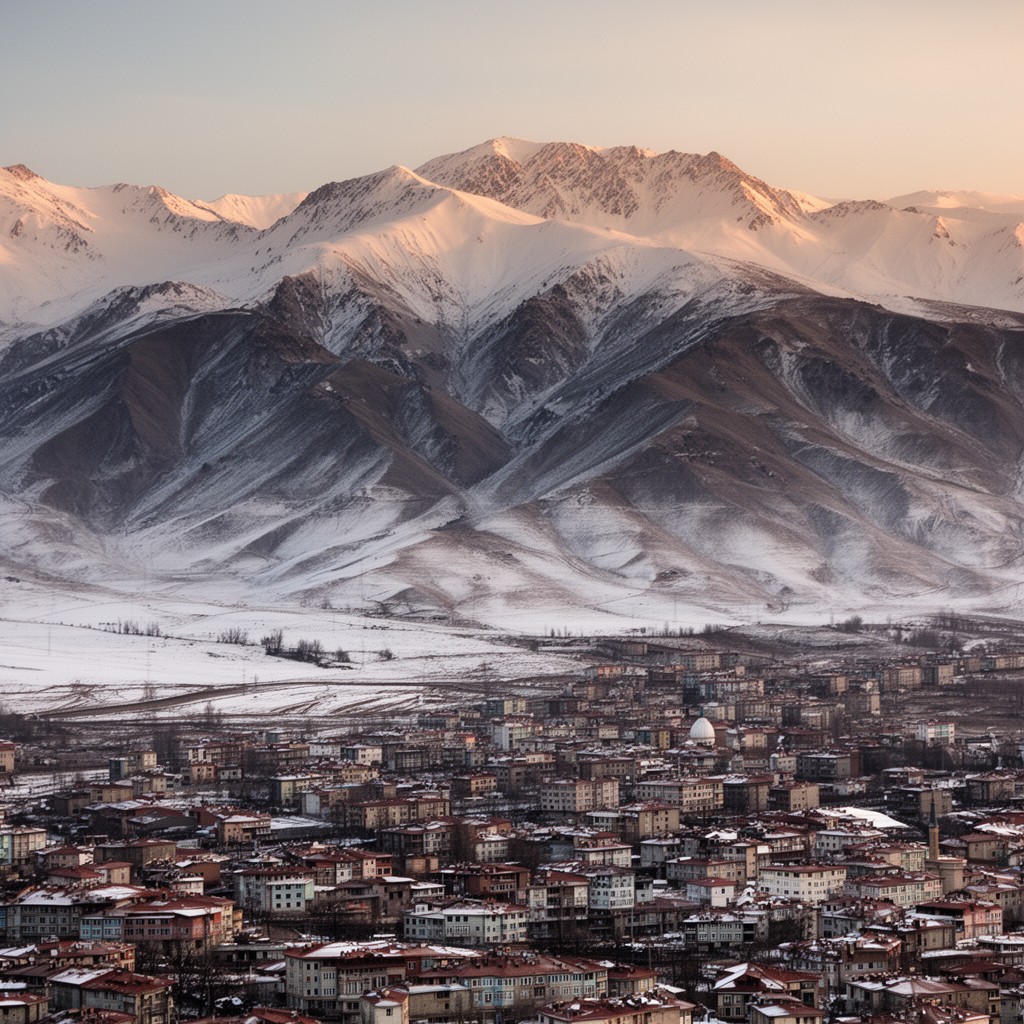 AI-generated illustration of Erzurum Province