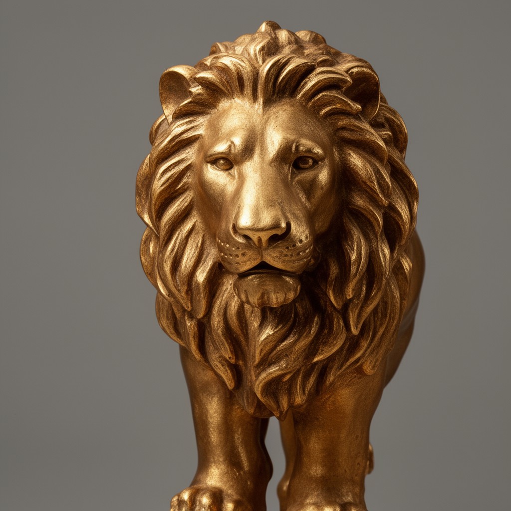 AI-generated illustration of Golden Lion