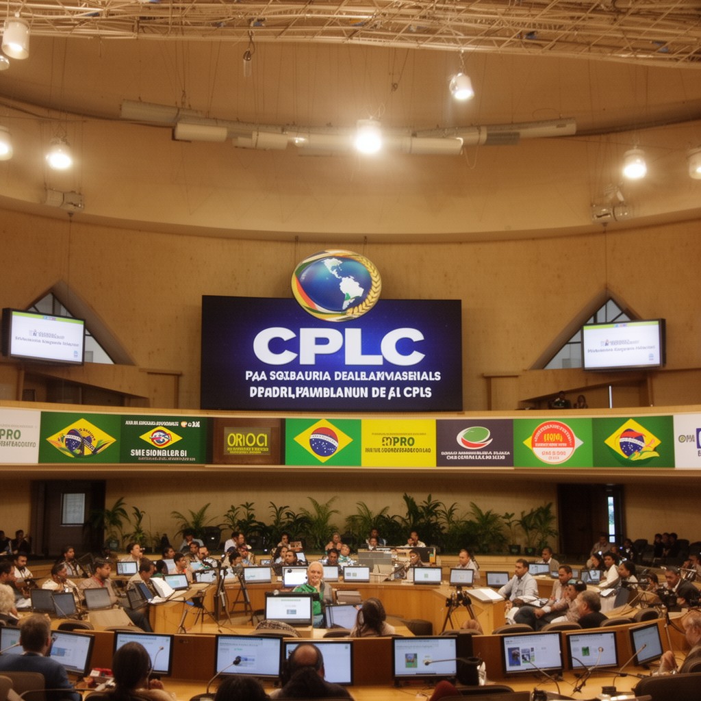 AI-generated illustration of Parliamentary Assembly of the CPLP