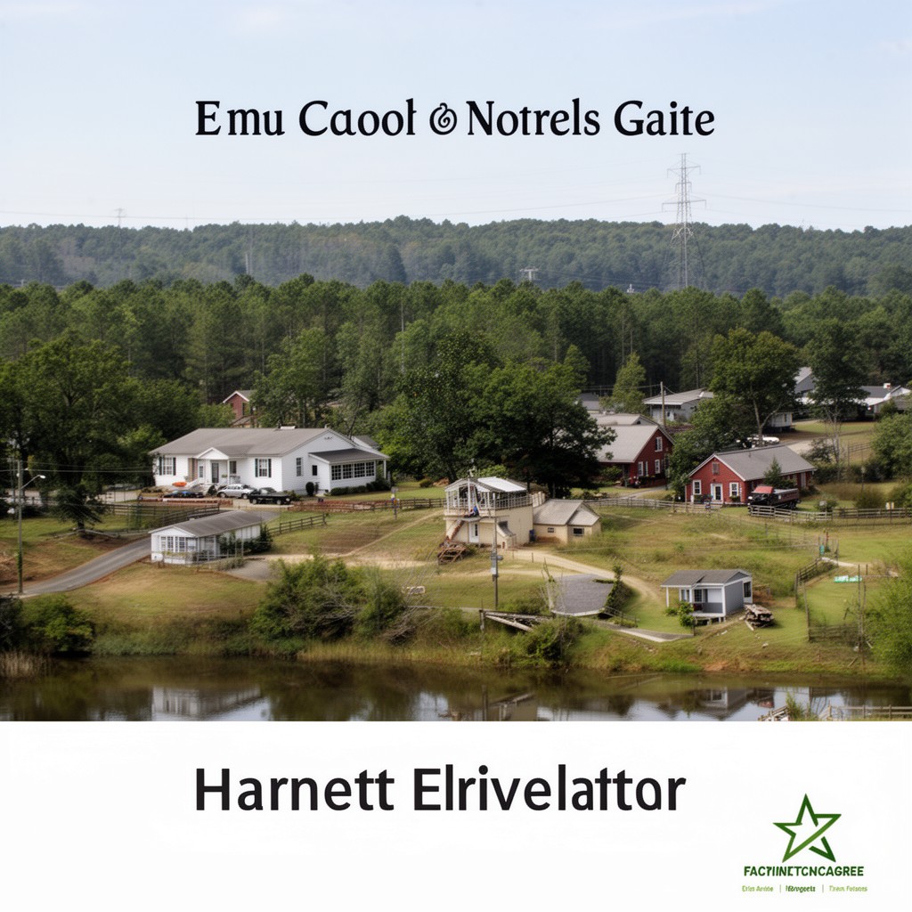 AI-generated illustration of Harnett County, North Carolina