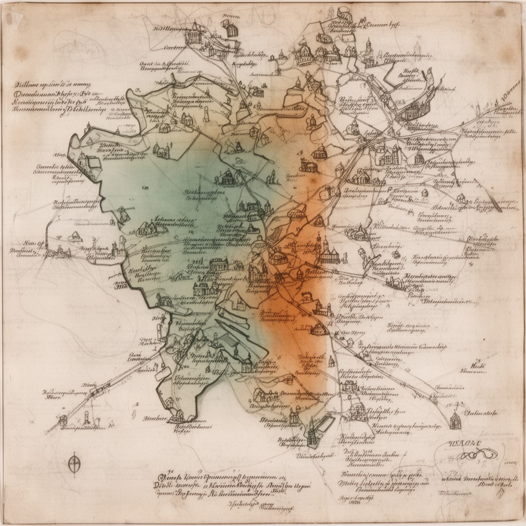 AI-generated illustration of Bishopric of Cambrai