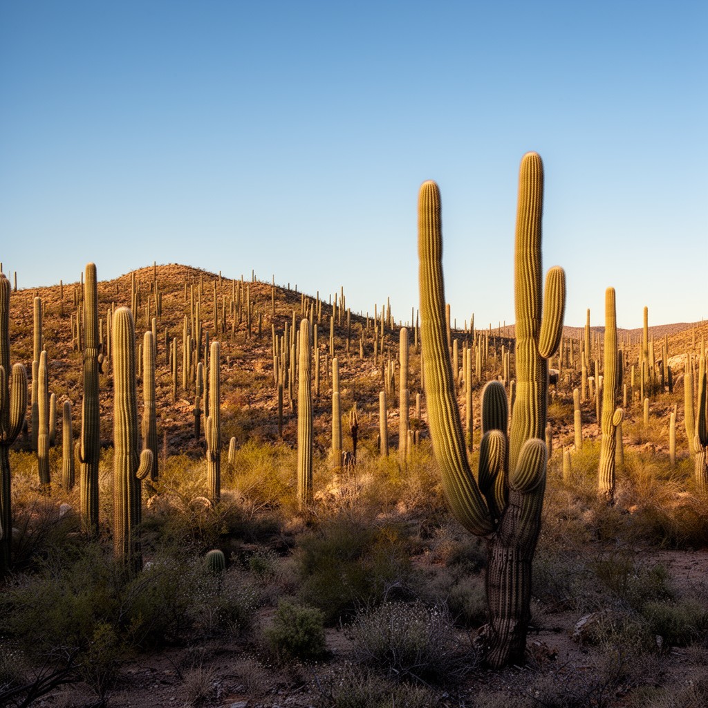 AI-generated illustration of Organ Pipe Cactus National Monument