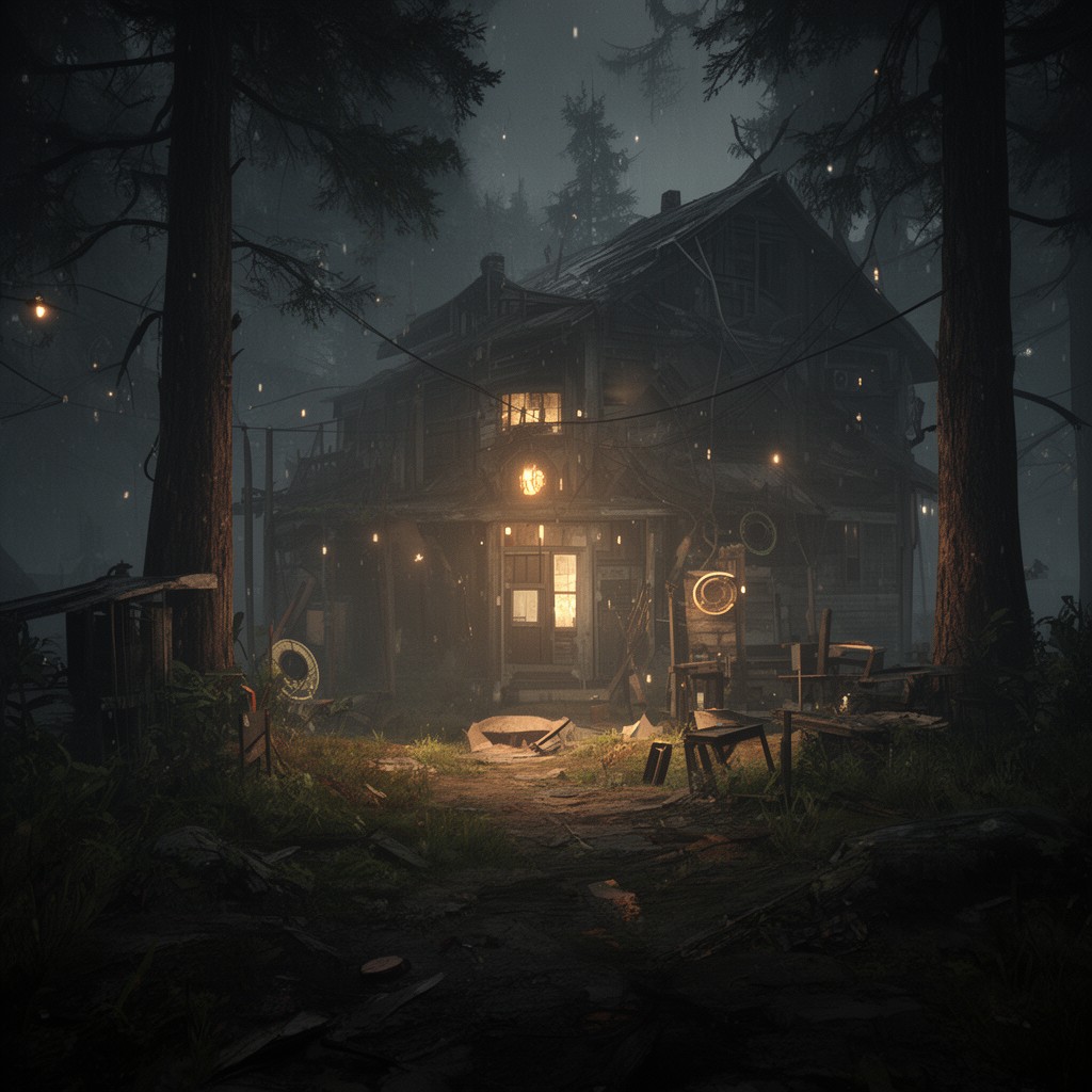 AI-generated illustration of What Remains of Edith Finch