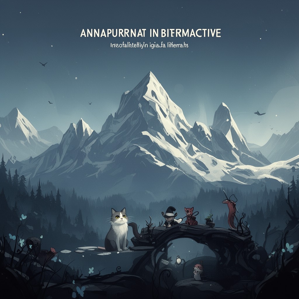 AI-generated illustration of Annapurna Interactive