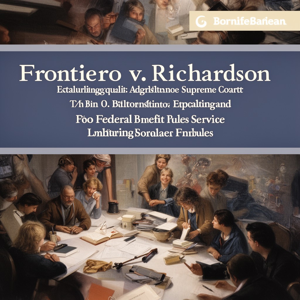 AI-generated illustration of Frontiero v. Richardson