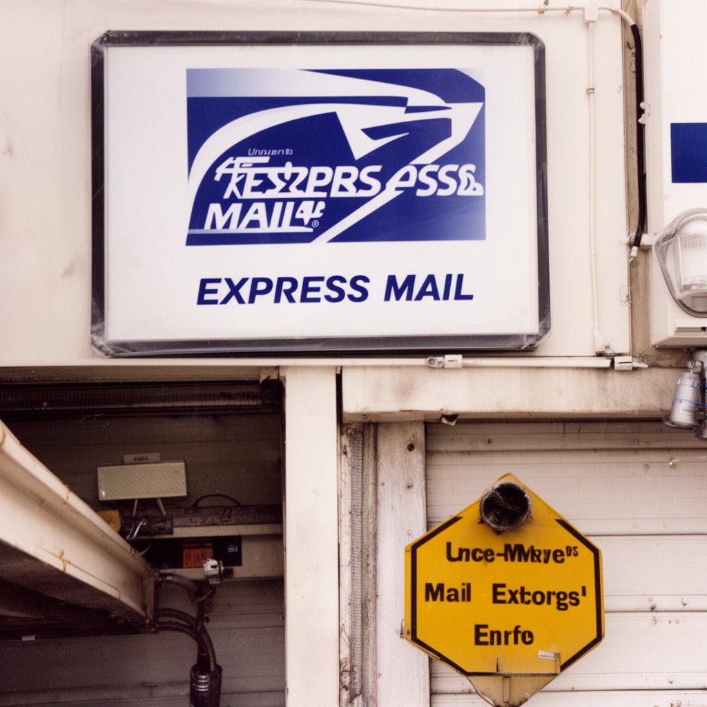 AI-generated illustration of Express Mail