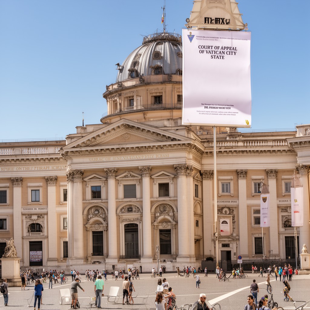 AI-generated illustration of Court of Appeal of Vatican City State