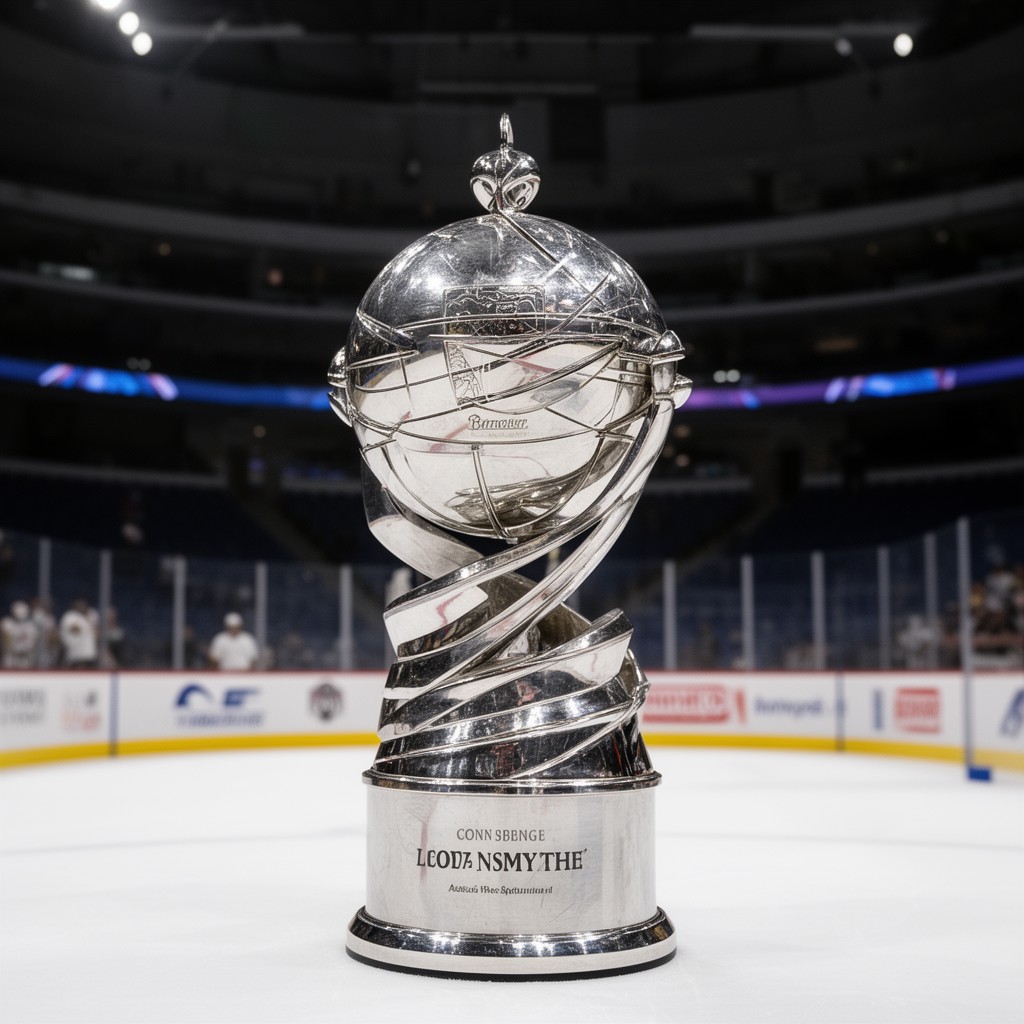 AI-generated illustration of Conn Smythe Trophy