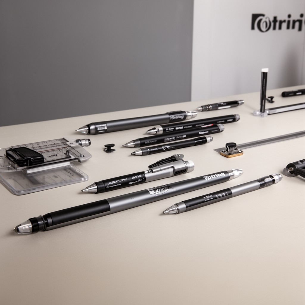 AI-generated illustration of Rotring