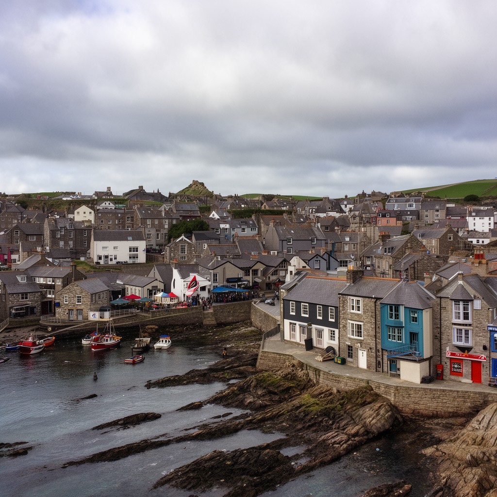 AI-generated illustration of Pittenweem