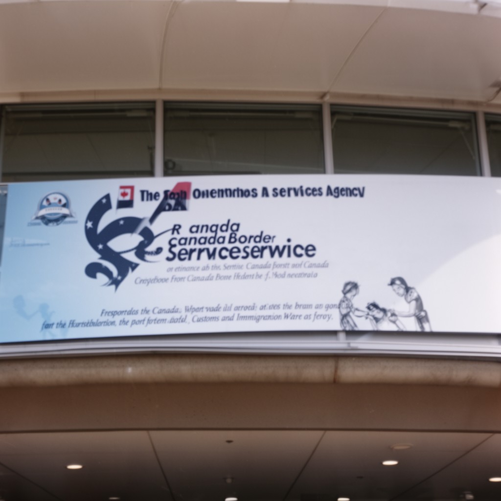 AI-generated illustration of Canada Border Services Agency
