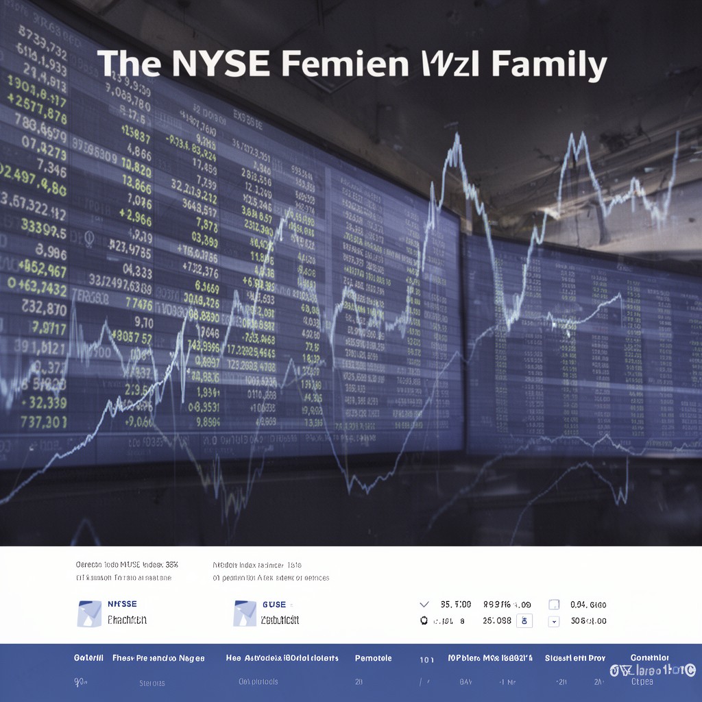 AI-generated illustration of NYSE index family