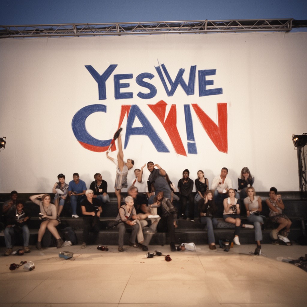 AI-generated illustration of Yes We Can