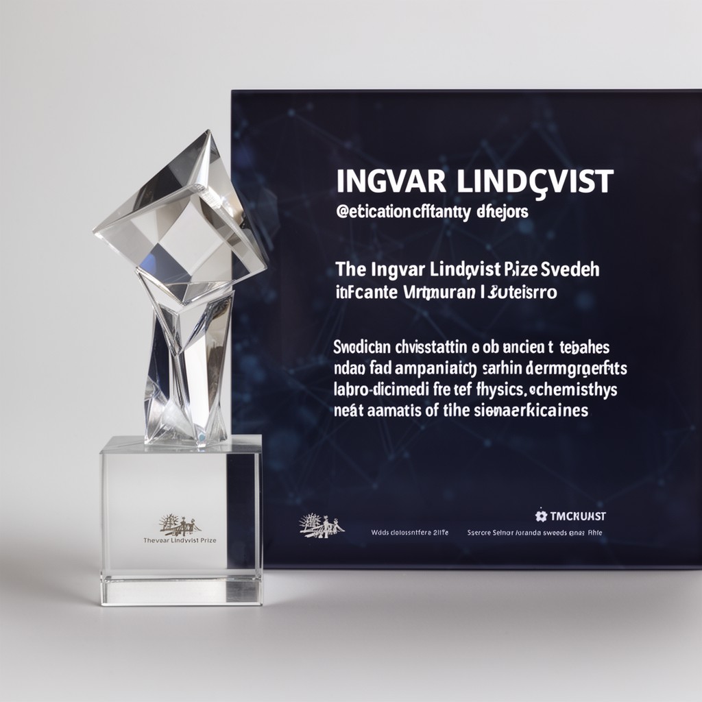 AI-generated illustration of Ingvar Lindqvist Prize