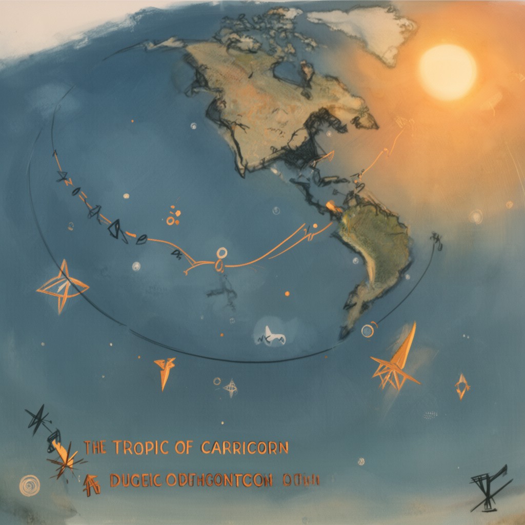 AI-generated illustration of Tropic of Capricorn