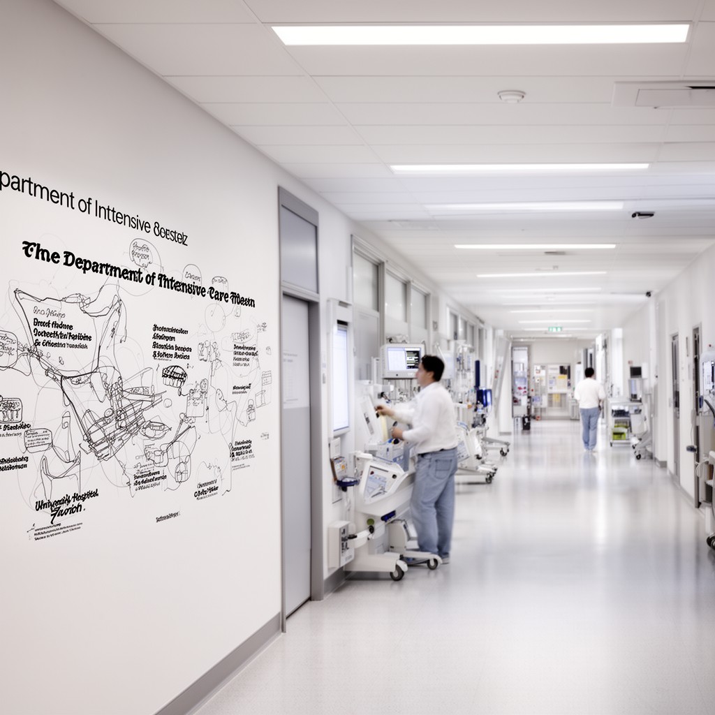AI-generated illustration of Department of Intensive Care Medicine