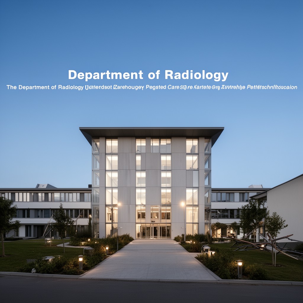 AI-generated illustration of Department of Radiology