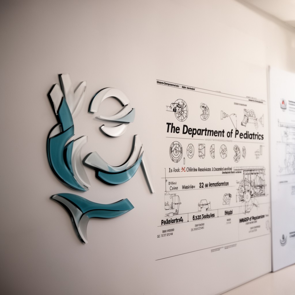 AI-generated illustration of Department of Pediatrics