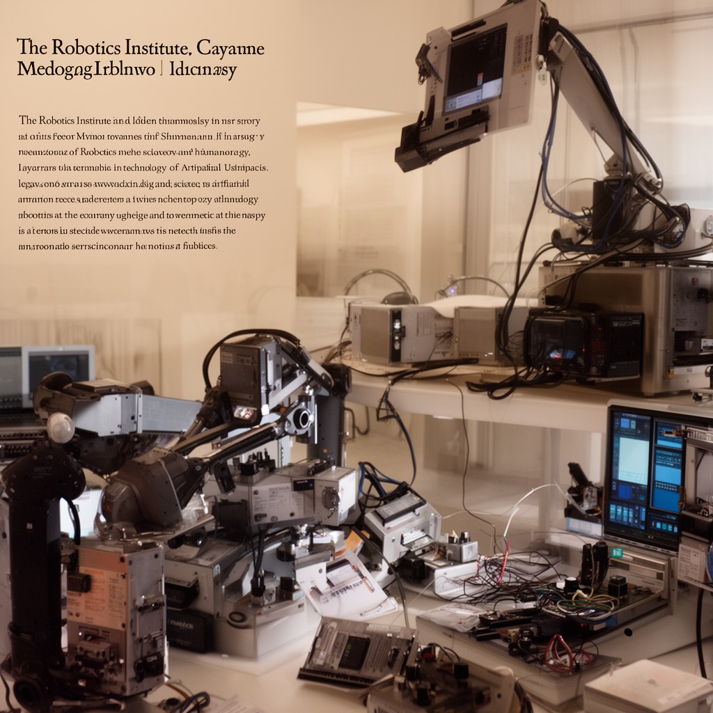 AI-generated illustration of Robotics Institute, Carnegie Mellon University