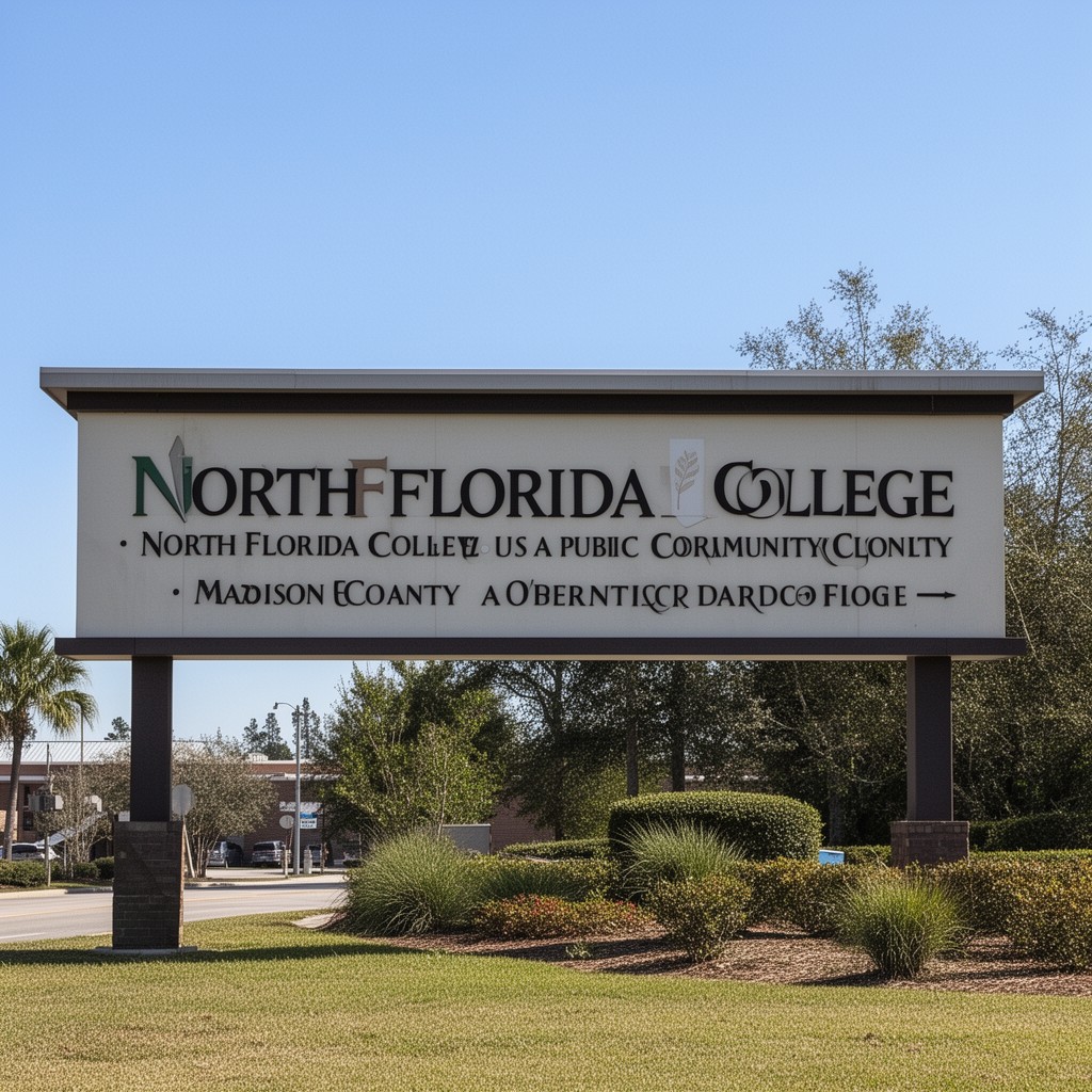 AI-generated illustration of North Florida College