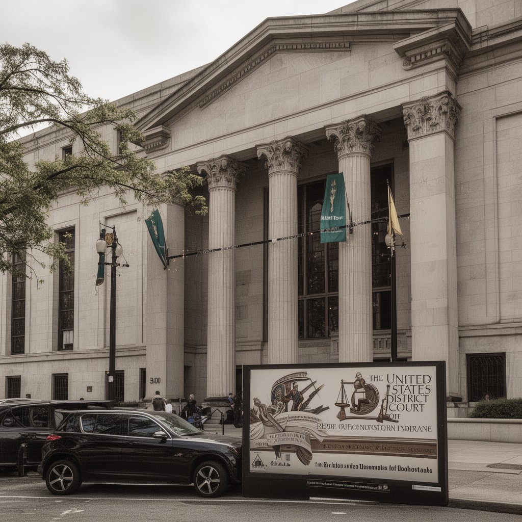 AI-generated illustration of United States District Court for the Northern District of Indiana