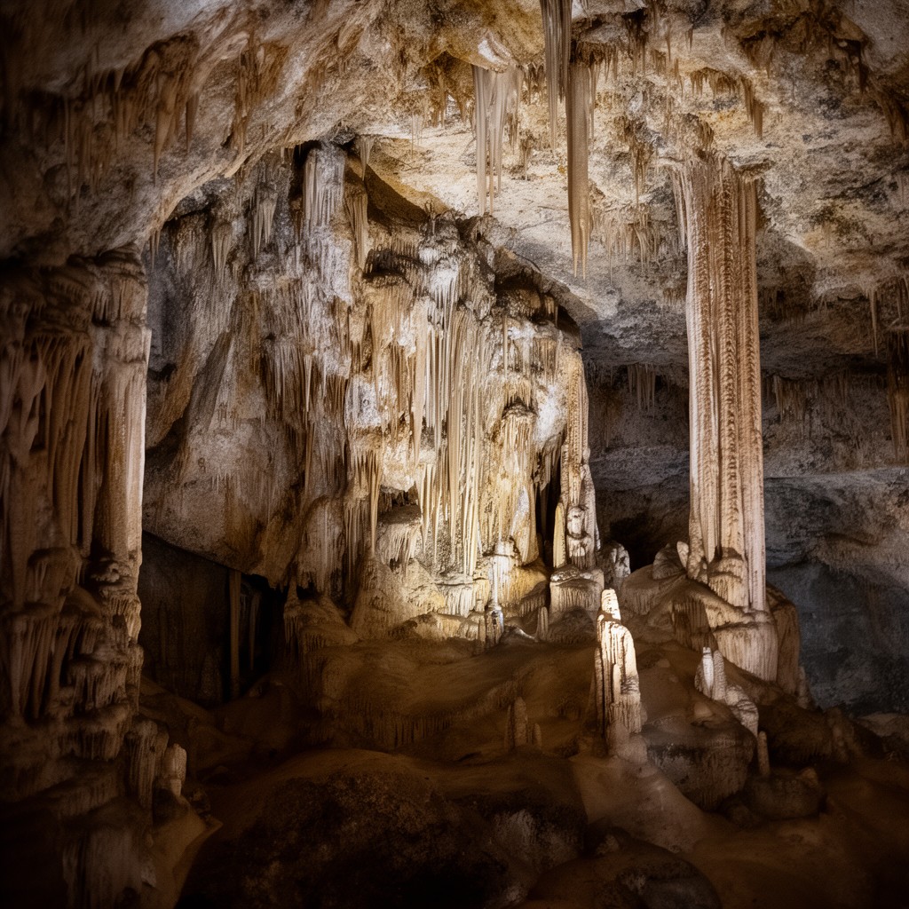 AI-generated illustration of Lehman Caves