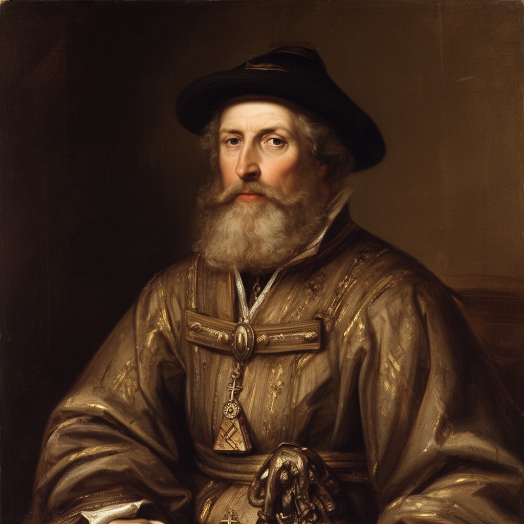 AI-generated illustration of Giovanni Angelo