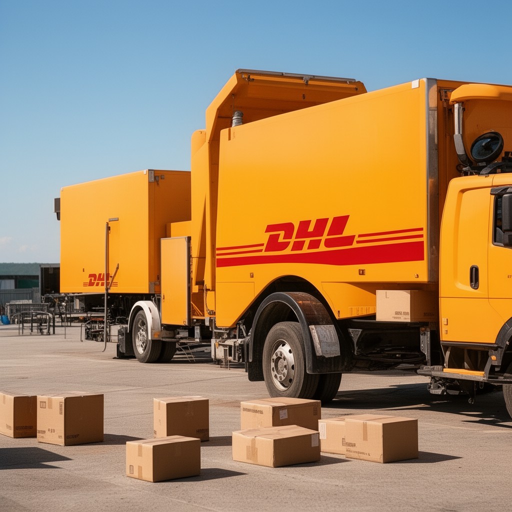 AI-generated illustration of DHL