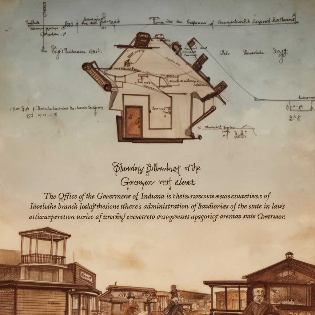 AI-generated illustration of Office of the Governor of Indiana