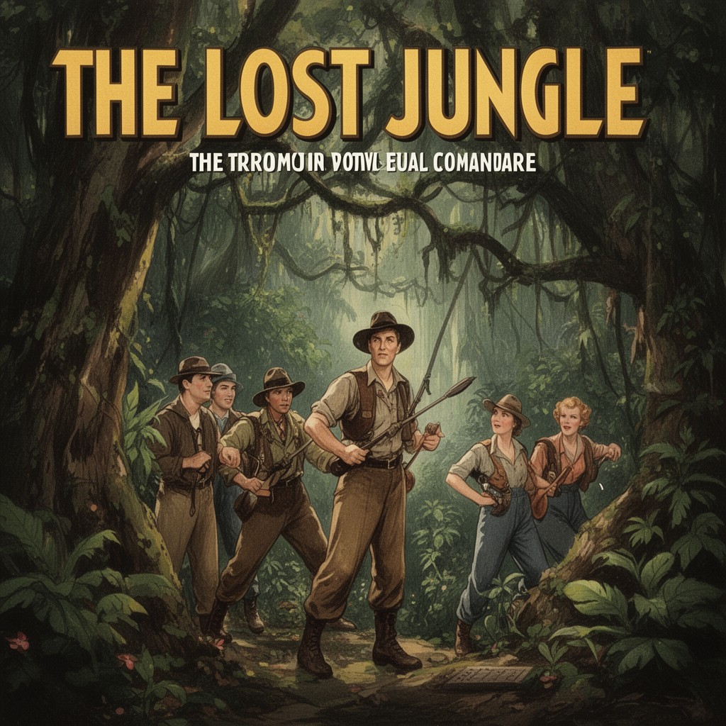 AI-generated illustration of The Lost Jungle