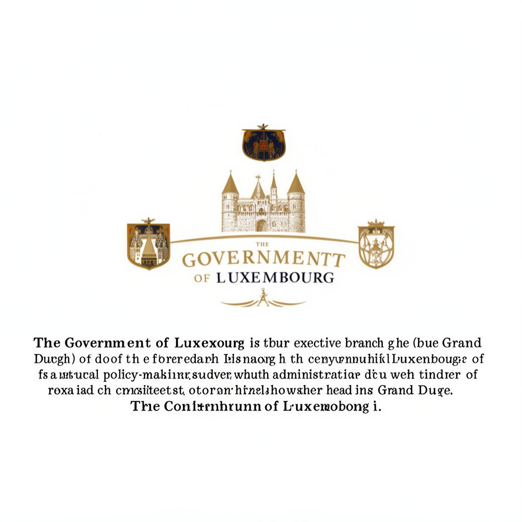 AI-generated illustration of Government of Luxembourg