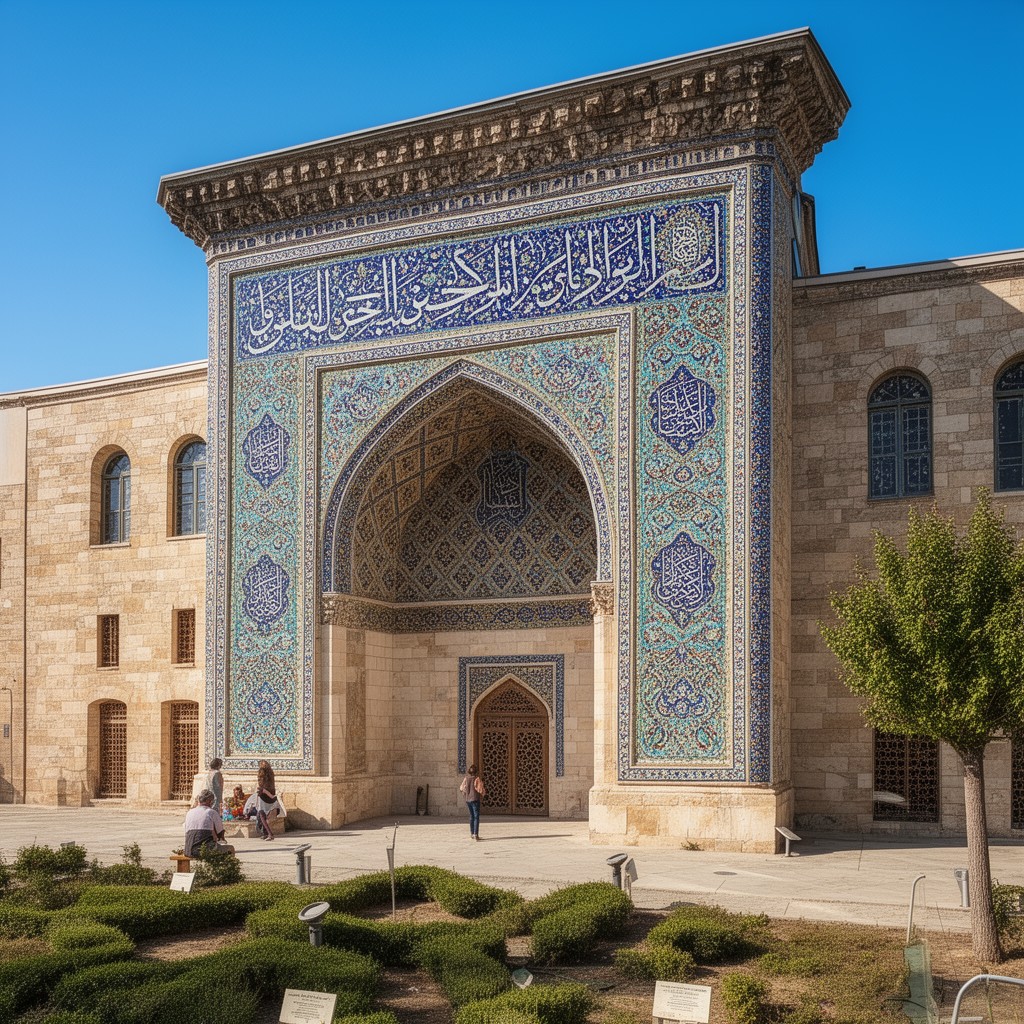 AI-generated illustration of Karatay Medrese