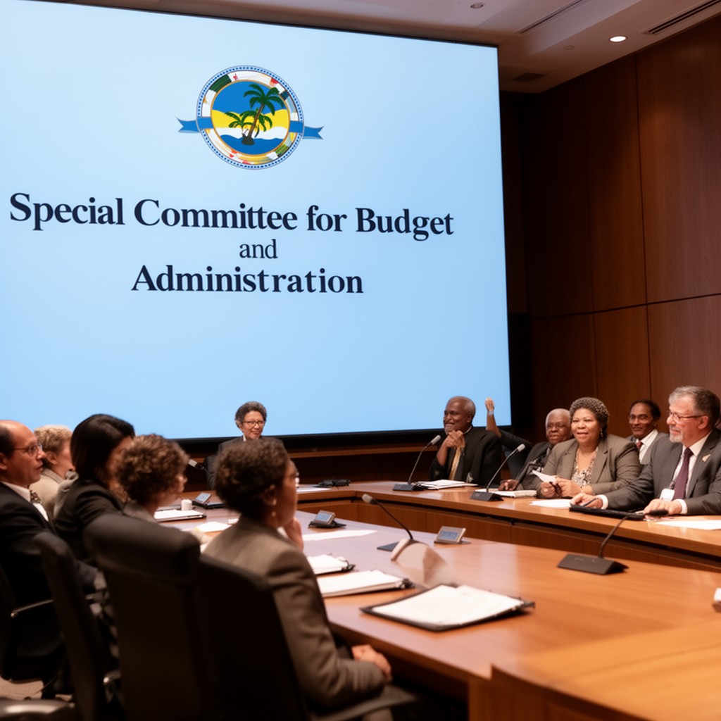 AI-generated illustration of Special Committee for Budget and Administration
