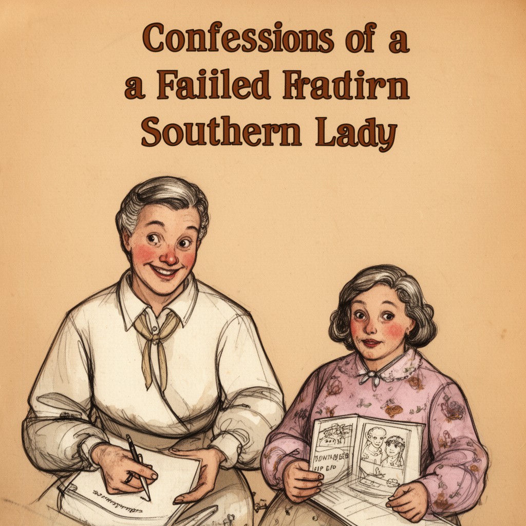 AI-generated illustration of Confessions of a Failed Southern Lady