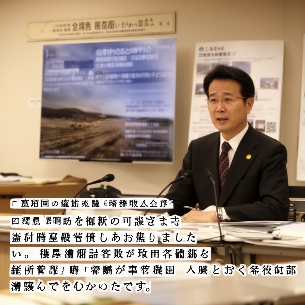 AI-generated illustration of Minister of State for Disaster Management