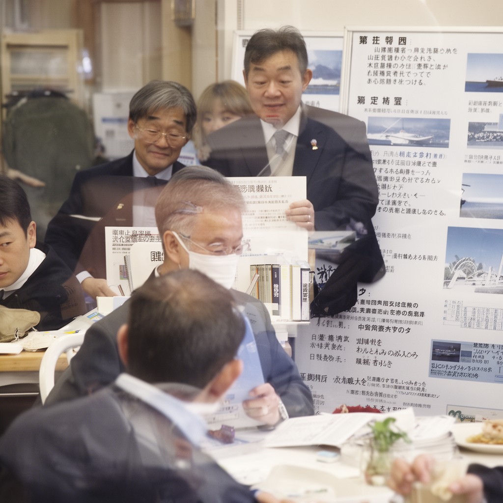 AI-generated illustration of Minister of State for Okinawa and Northern Territories Affairs