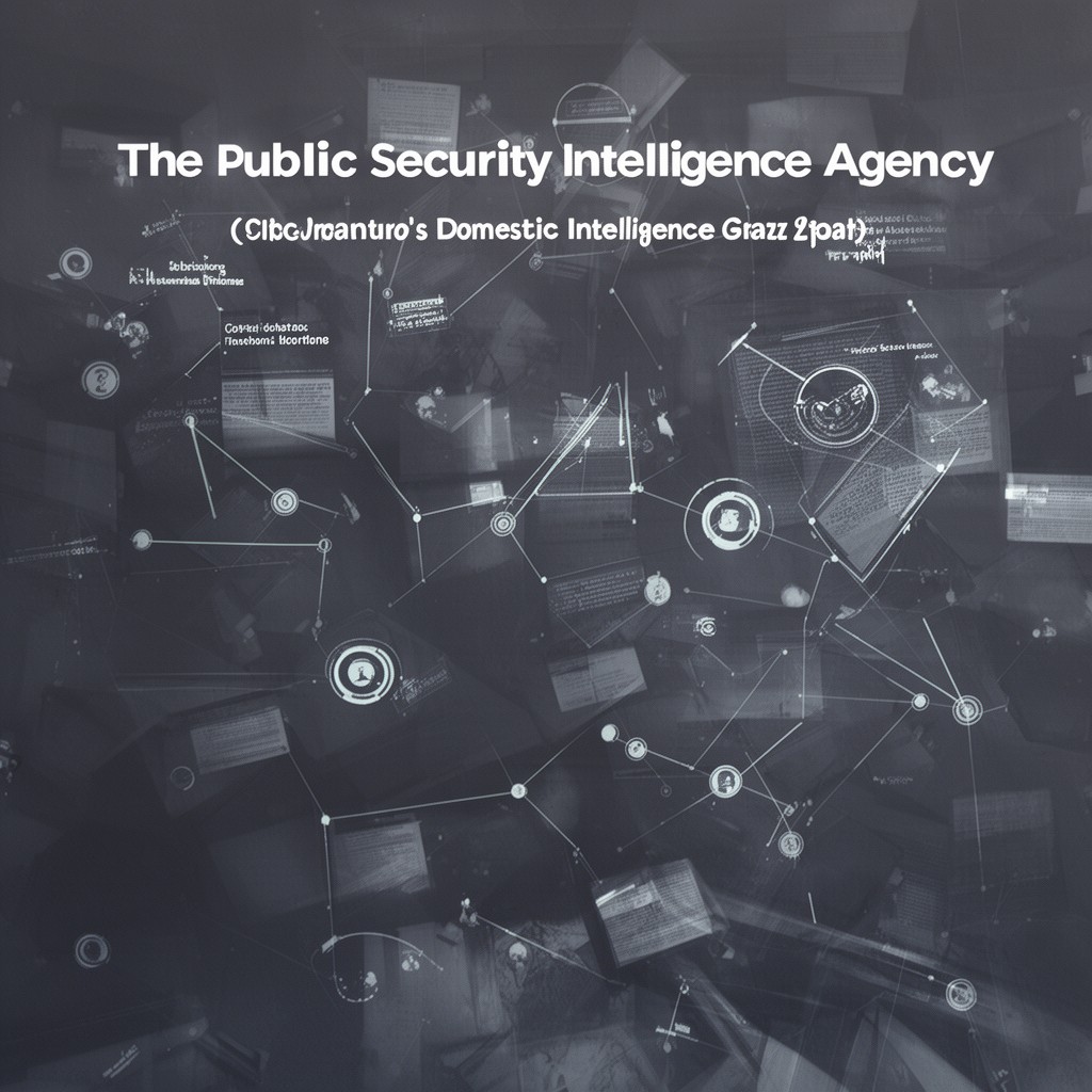 AI-generated illustration of Public Security Intelligence Agency