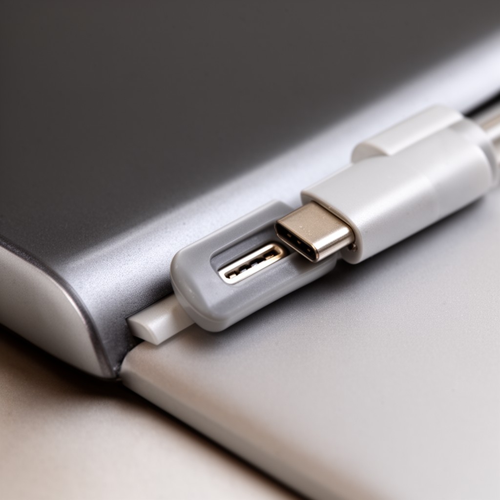 AI-generated illustration of USB Type-C