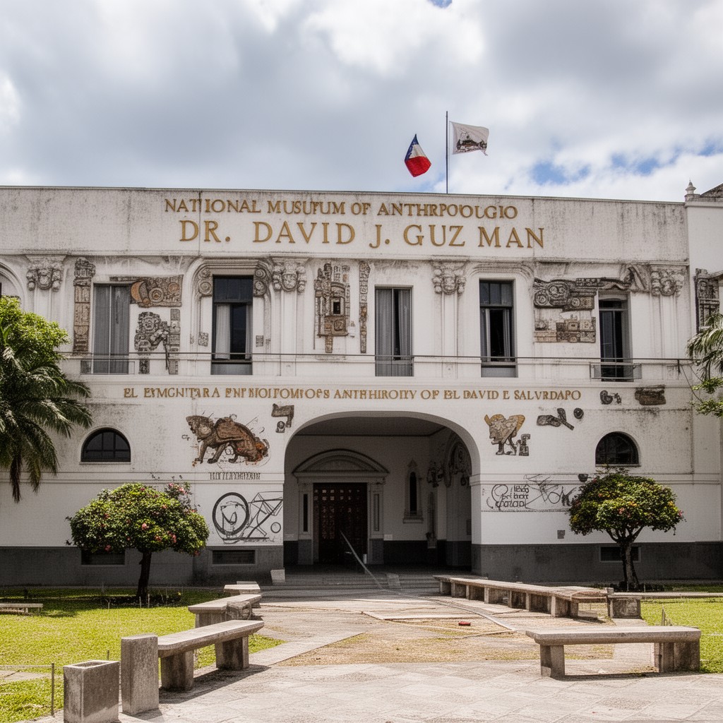 AI-generated illustration of National Museum of Anthropology Dr. David J. Guzmán