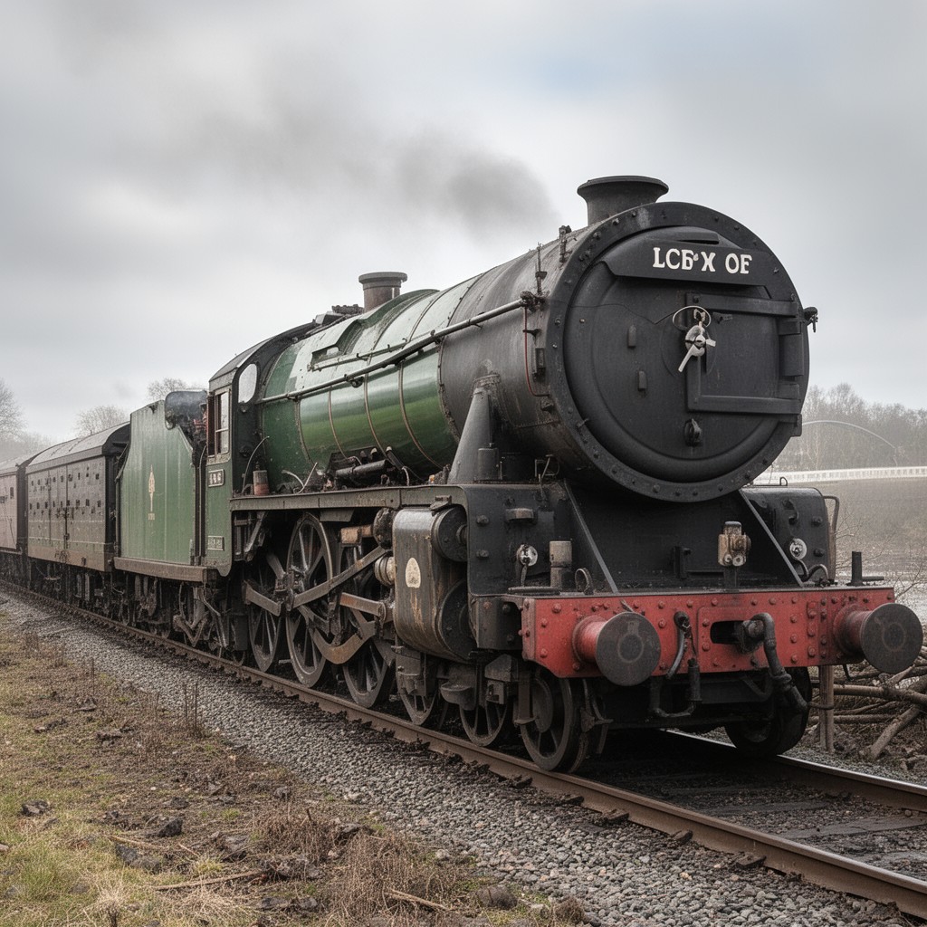 AI-generated illustration of LMS 8F