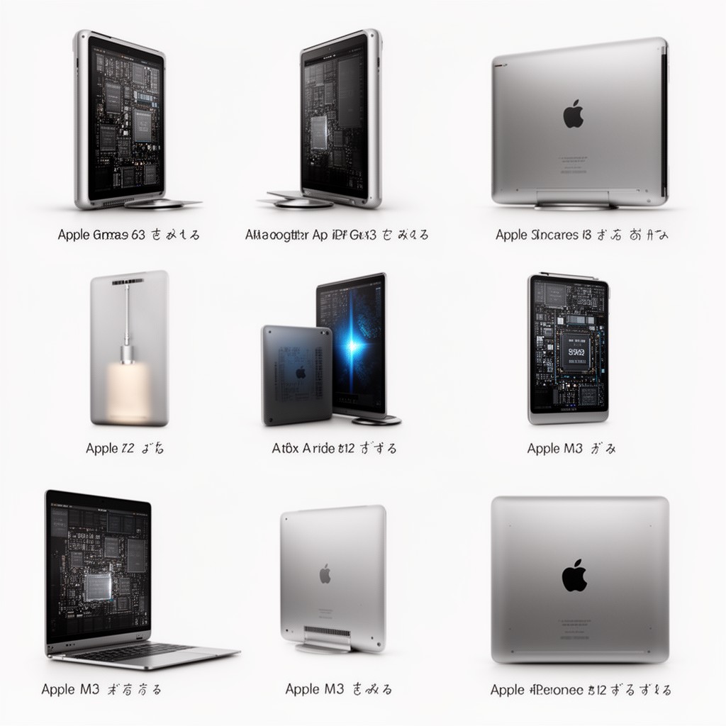 AI-generated illustration of Apple M3